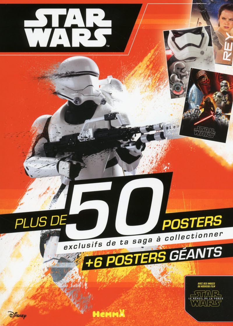 Disney Star Wars - Le Réveil de la Force Ep VII - Plus de 50 posters 9782508031410