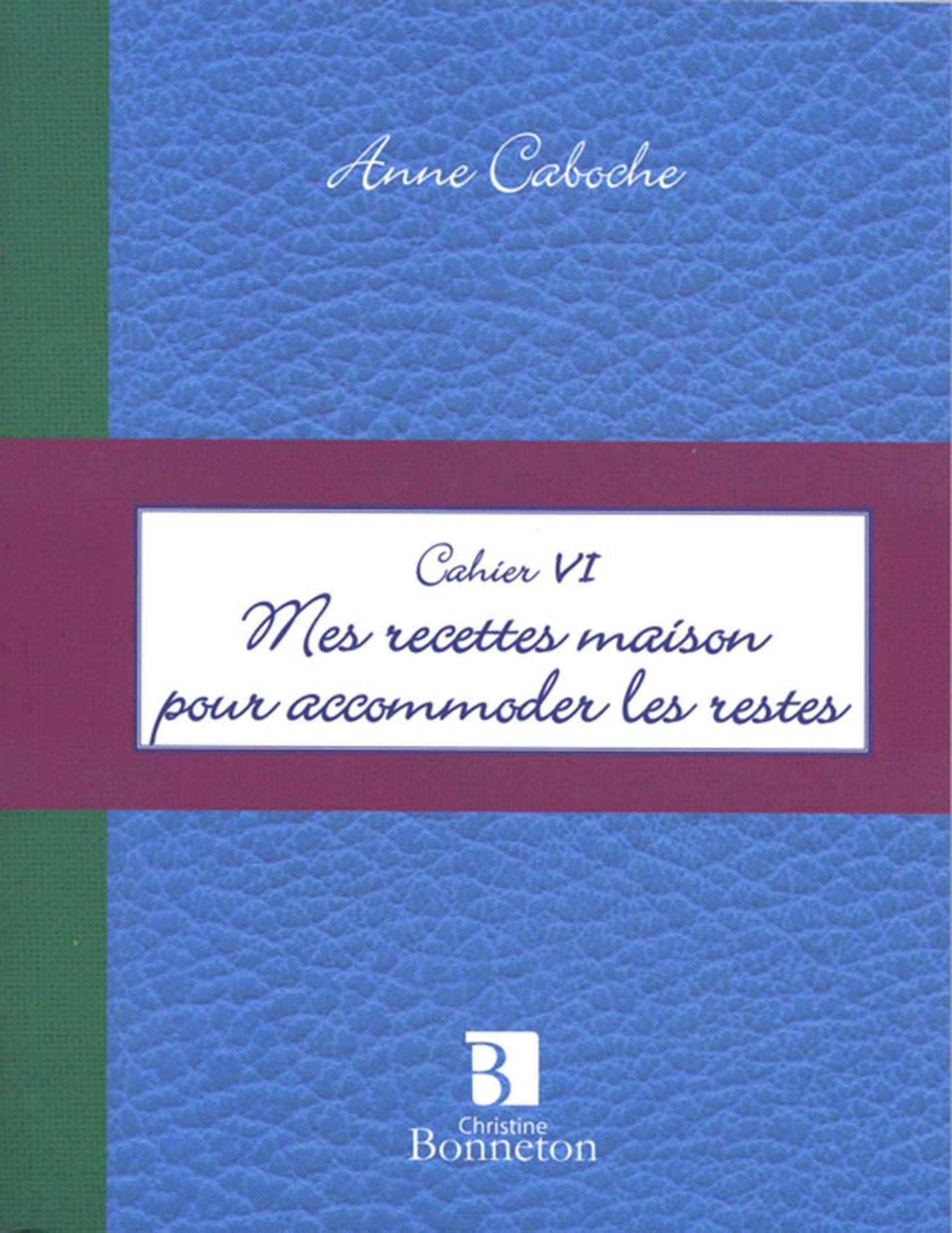Mes recettes maison pour accommoder les restes 9782862534312