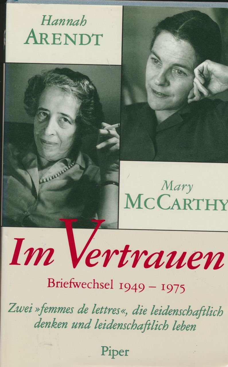Im Vertrauen. Briefwechsel 1949 - 1975 9783492037204