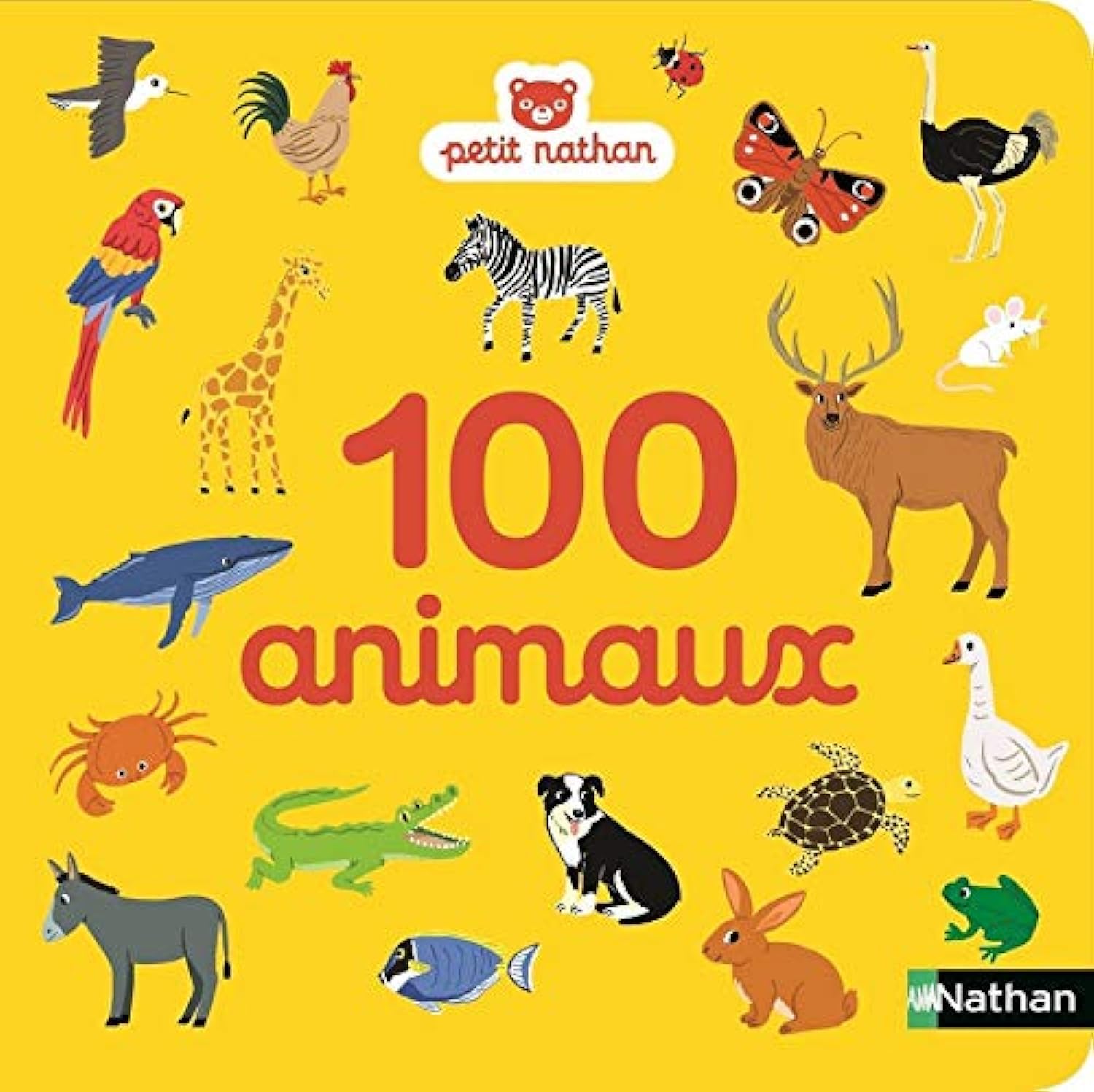 100 animaux - imagier - dès 10 mois 9782092566435