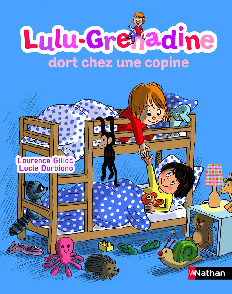 Lulu-Grenadine dort chez une copine 9782092546093