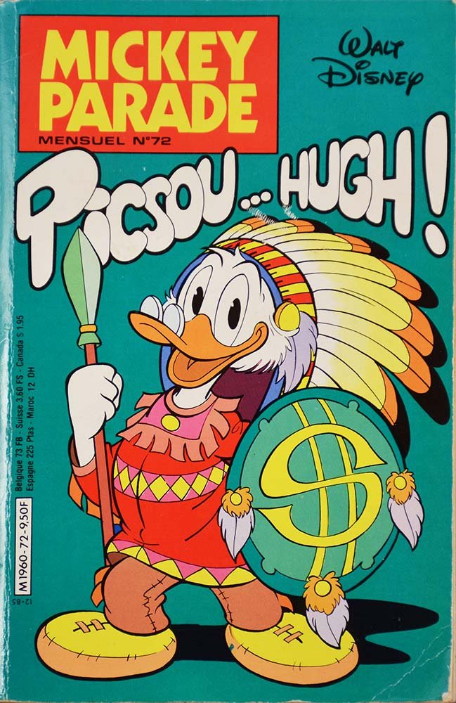 Mickey parade n°72 - picsou... hugh !