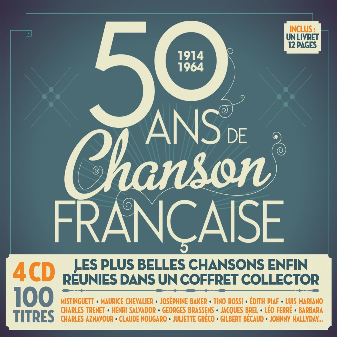 50 Ans de Chanson Francaise/Various 0600753517314