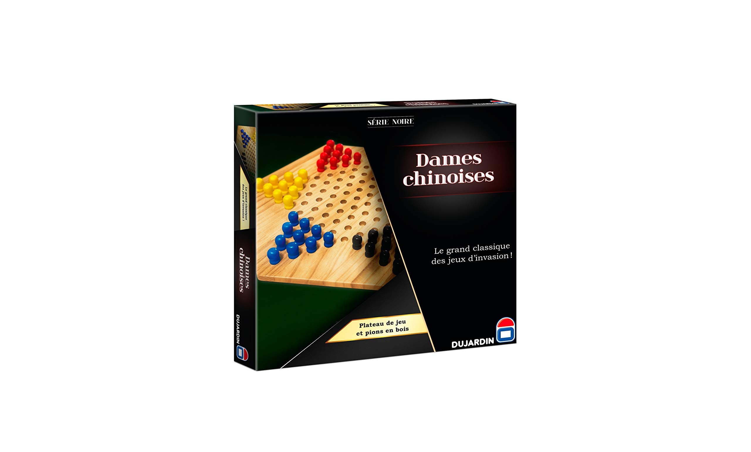 Dujardin - Dames Chinoises - Jeu de Stratégie - Envahis le Camp Adverse - De 2 à 6 Joueurs - A partir de 7 ans 3262190553347