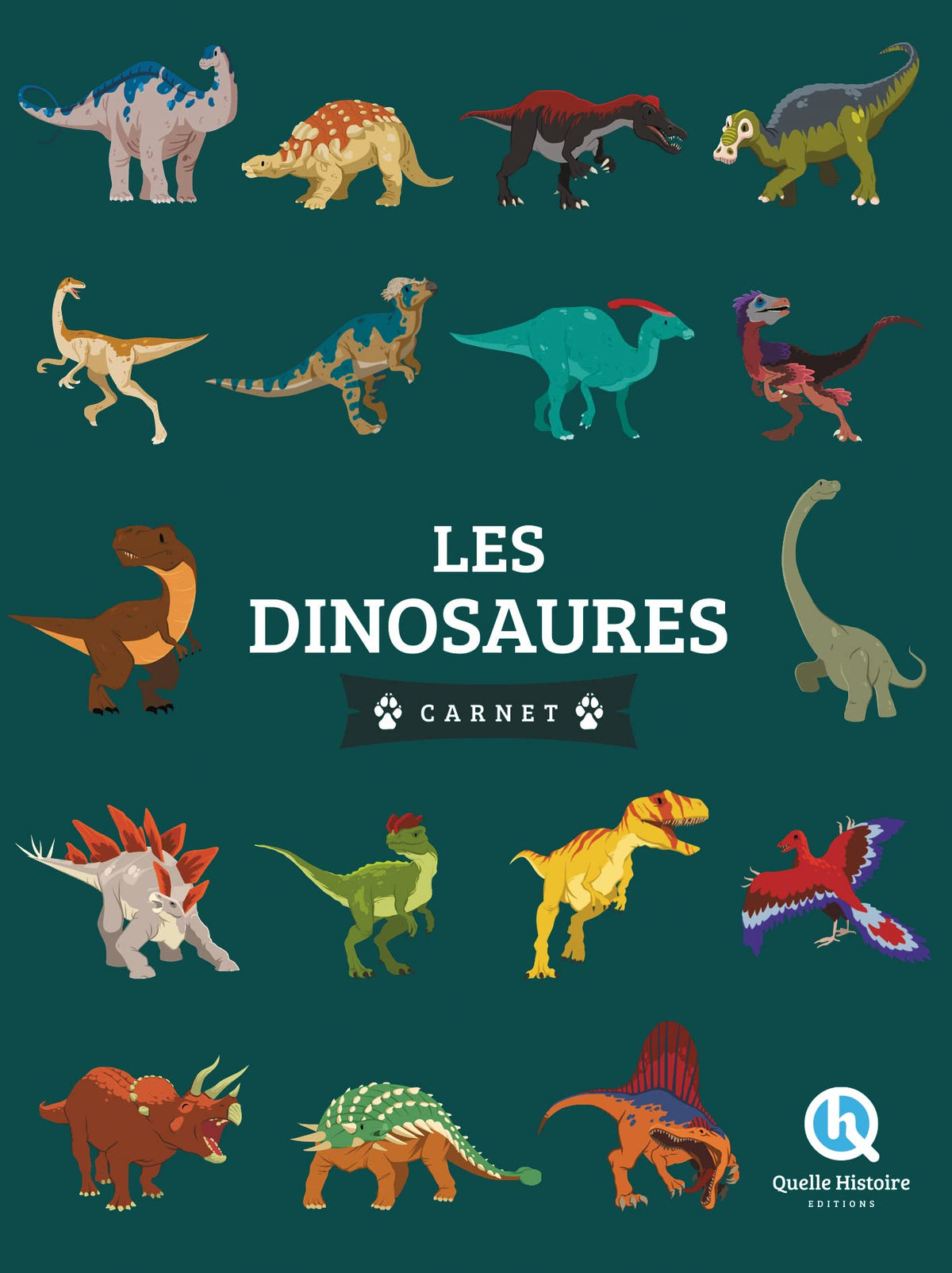 Les dinosaures - Carnet 9782371043459