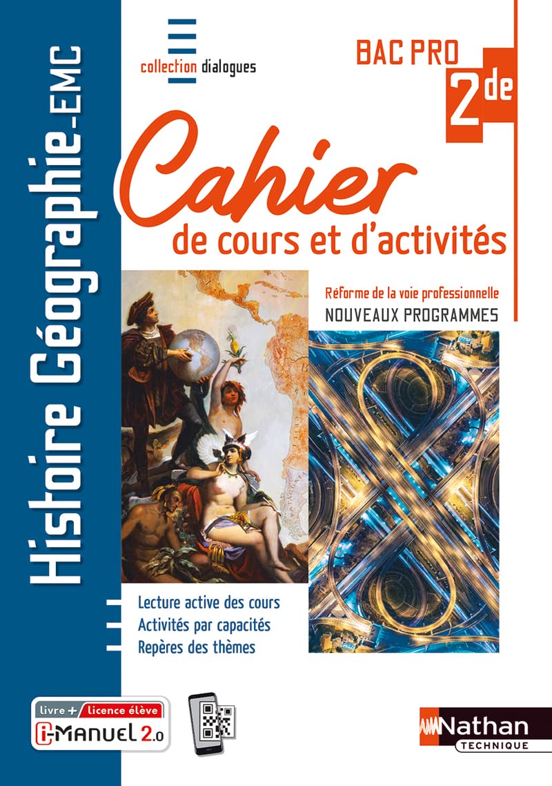 Histoire-Géographie - EMC - 2de Bac Pro - Cahier de cours et d'activités 9782091671178