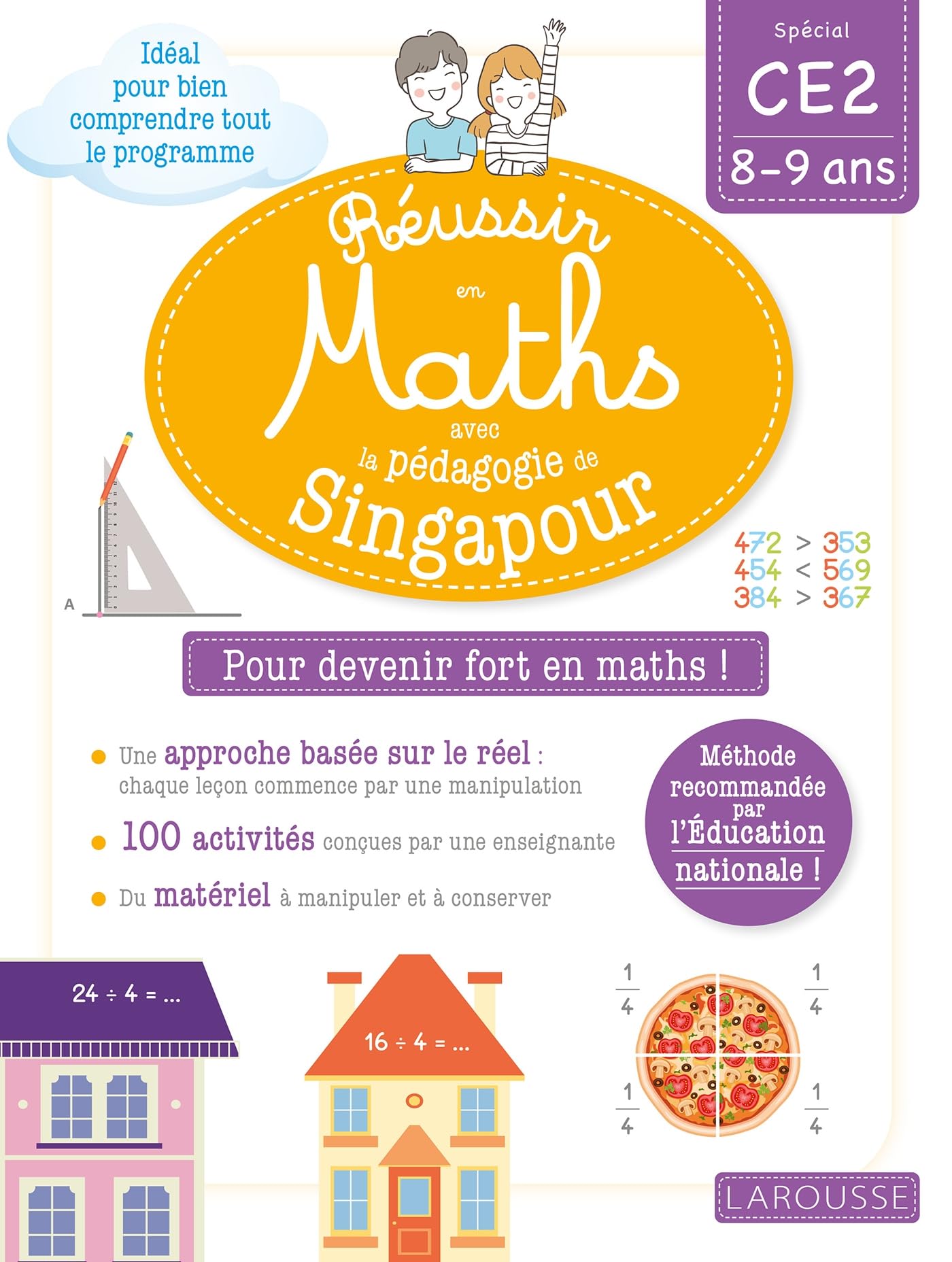 Réussir en maths avec Singapour CE2 9782035963611