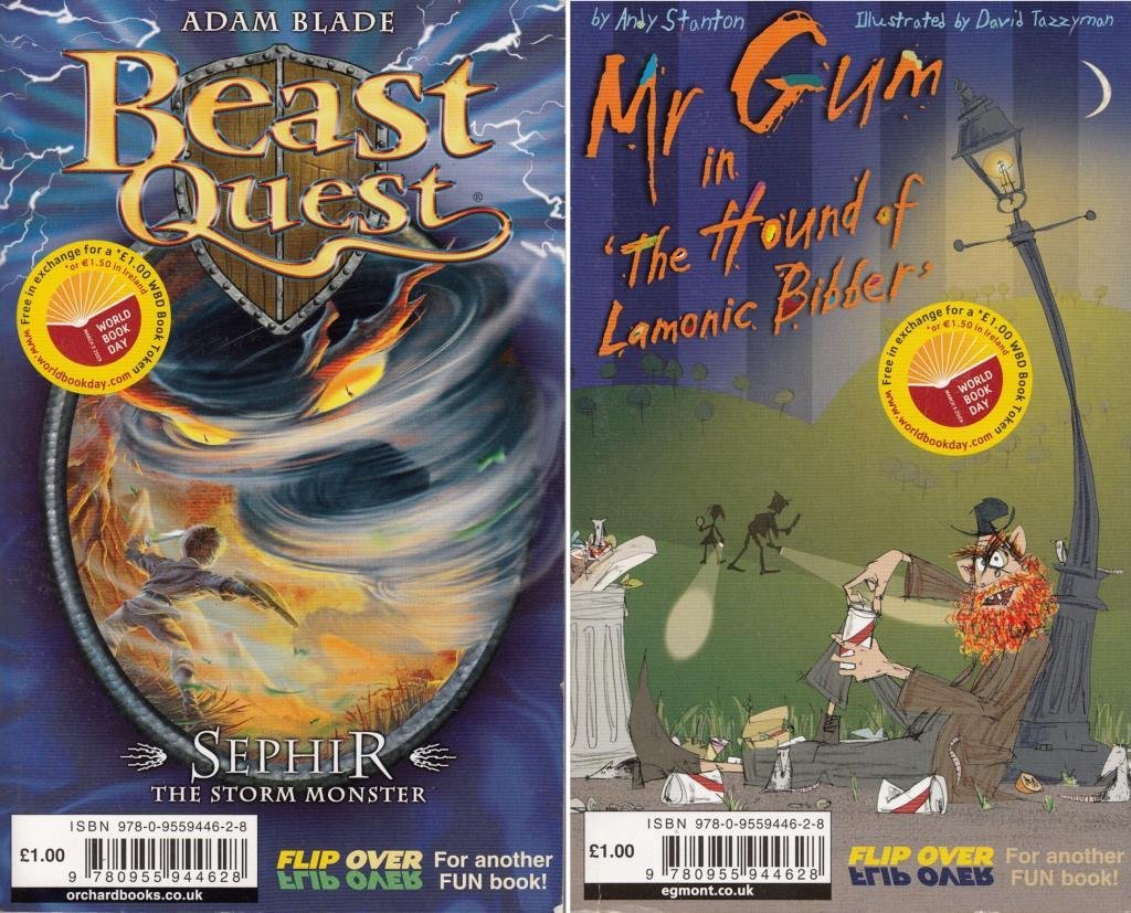 Mr Gum in the Hound of Lamonic Bibber / Sephir the Storm Monster (Beast Quest) 9780955944628