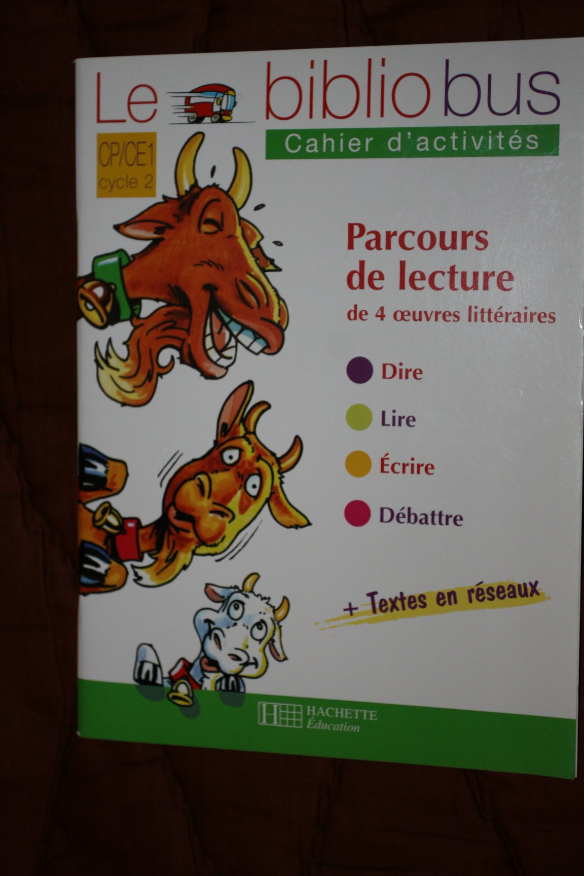 Le Bibliobus n° 12 CP/CE1 - Les Trois boucs - Cahier d'activités - Ed.2005 9782011165091