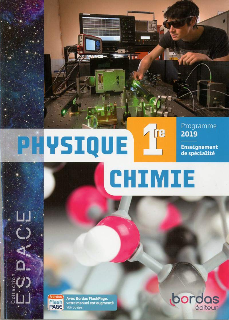 ESPACE - Physique-Chimie 1re 9782047336861