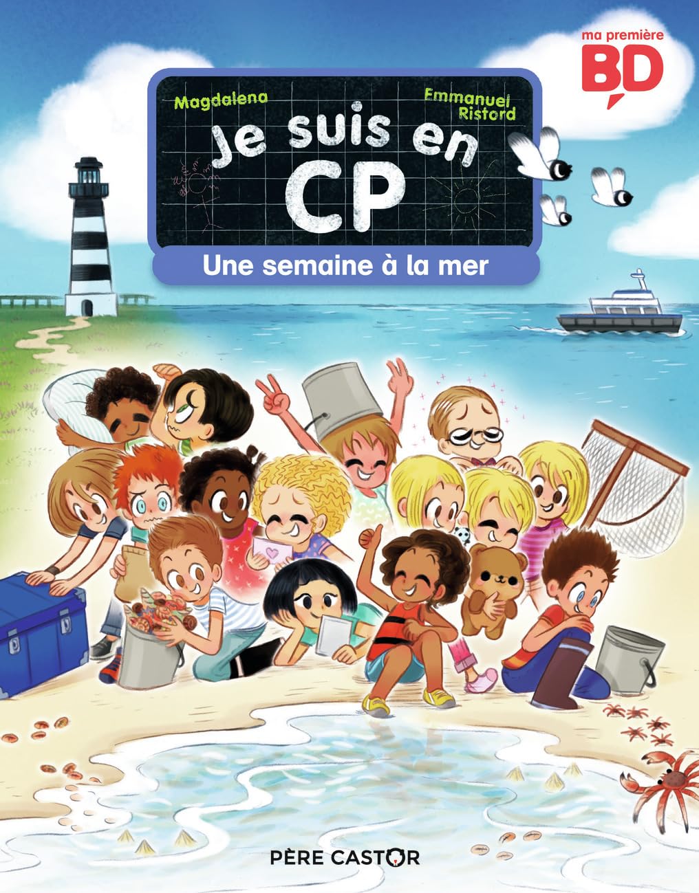 Je suis en CP - Une semaine à la mer - Ma première BD 9782081447318
