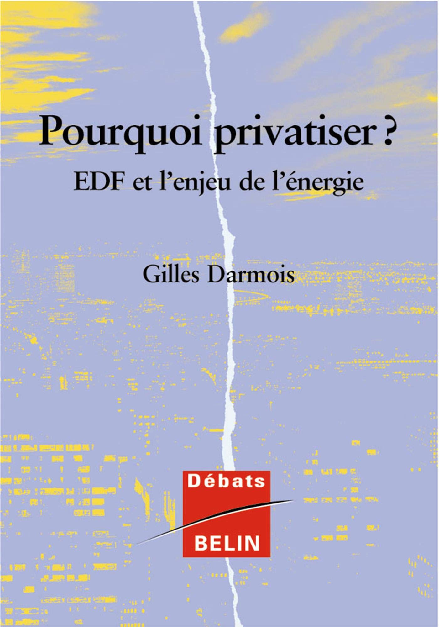 Pourquoi privatiser ? : EDF et l'enjeu de l'économie 9782701138176