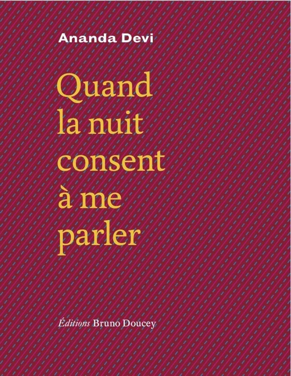 Quand la nuit consent à me parler 9782362290183
