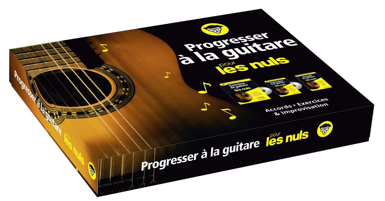 Progresser à la guitare pour les Nuls coffret 9782412030172