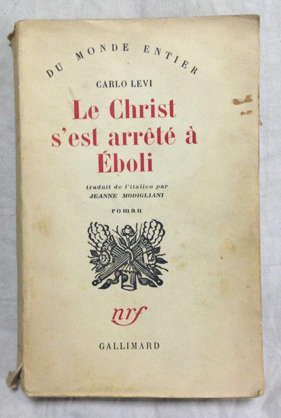 Le Christ s'est arrêté à Eboli 9782070239276