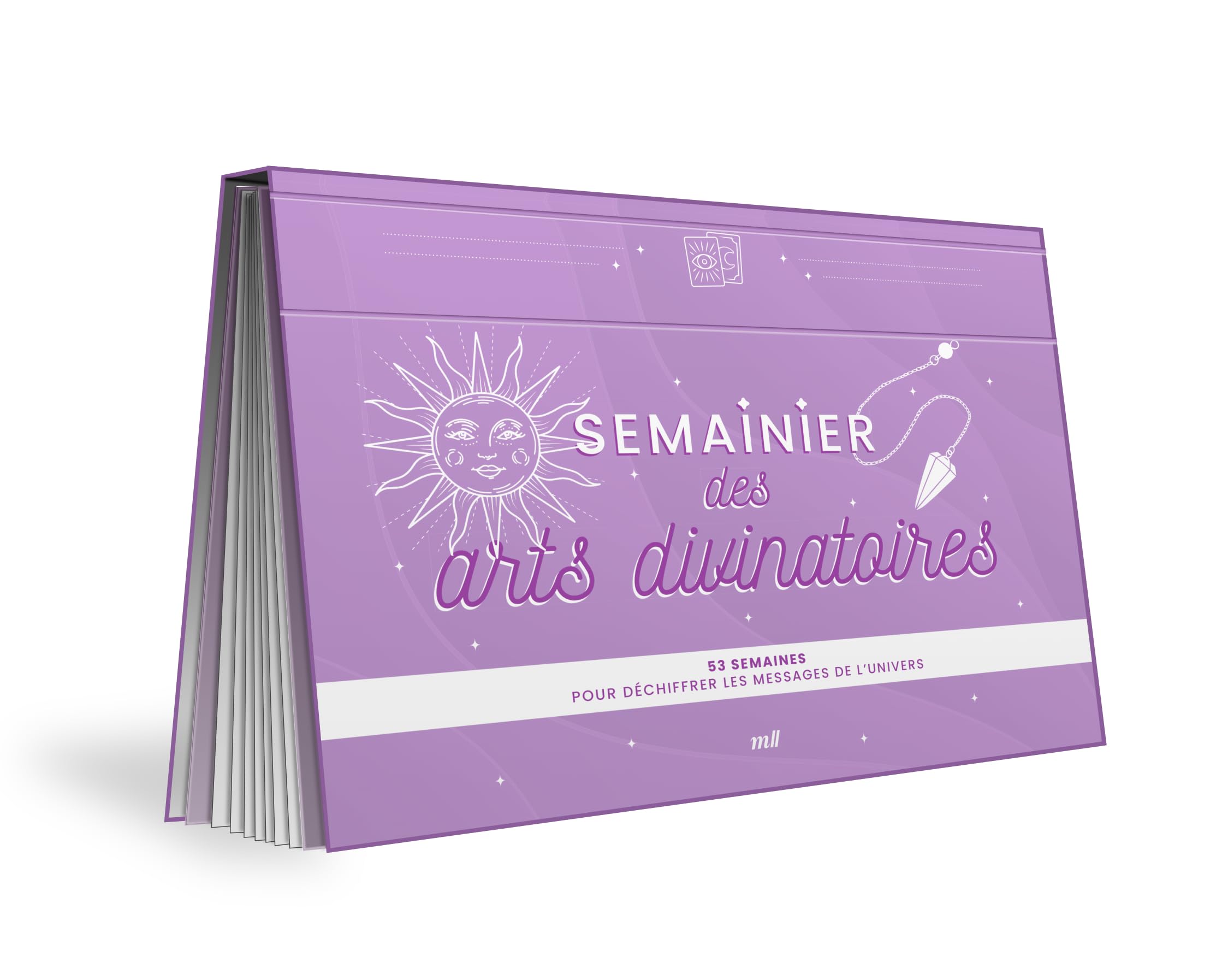 Semainier des arts divinatoires: 53 semaines pour déchiffrer les messages de l'univers 9782383556367