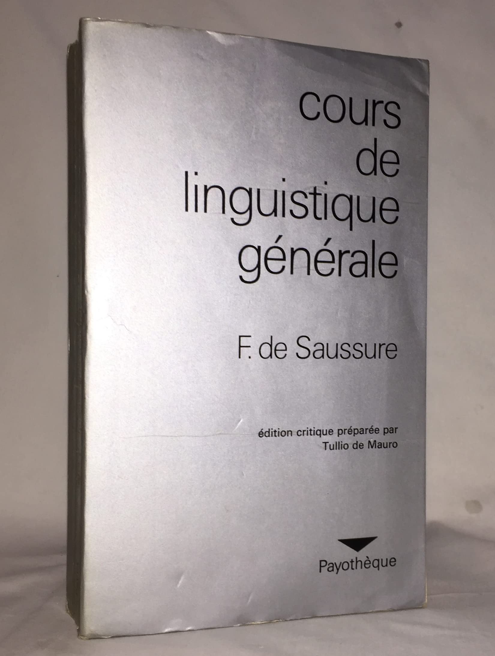 Cours de linguistique générale 9782228500708