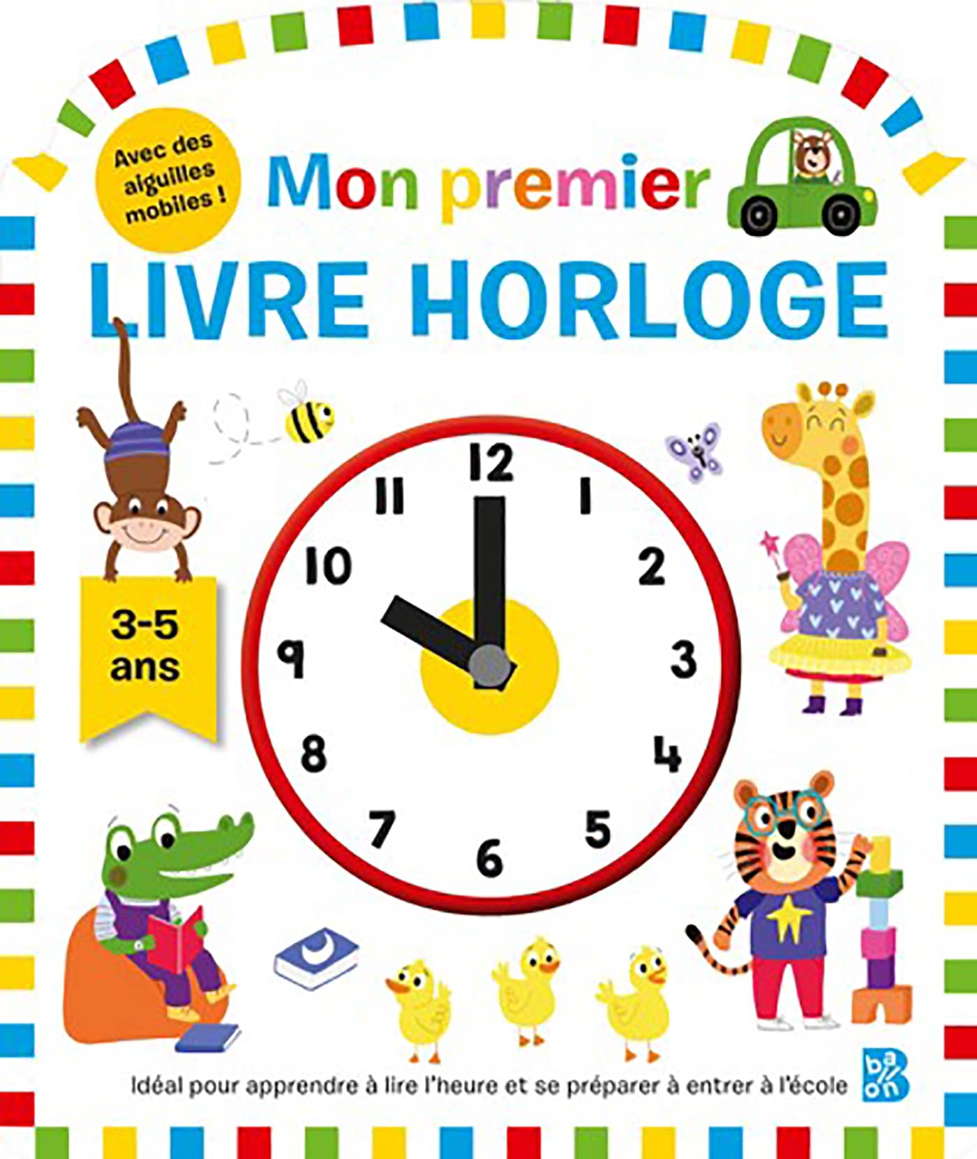Mon premier livre horloge 9789403228457