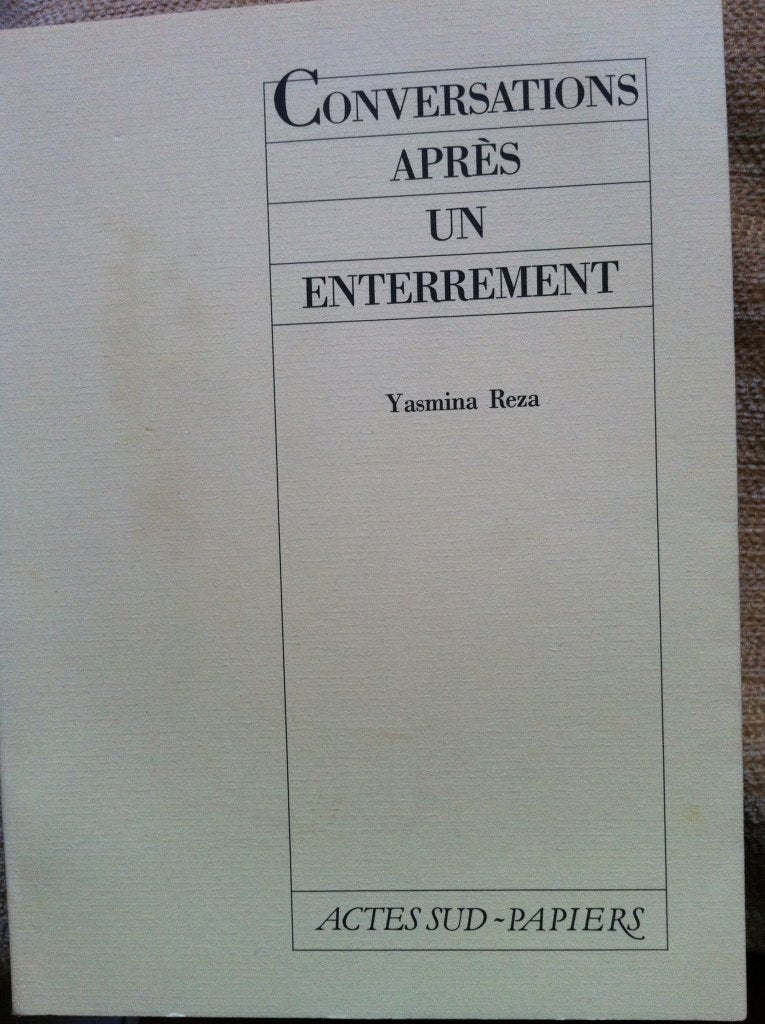 Conversations après un enterrement 9782869430853