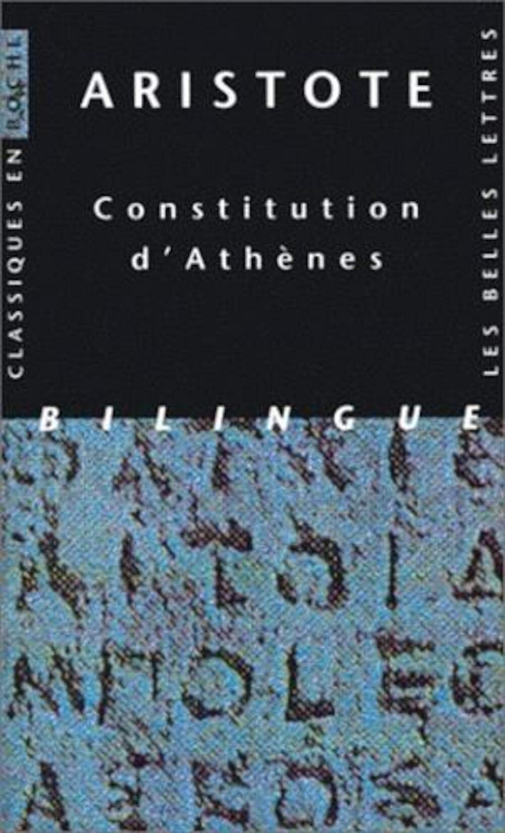 Constitution d'Athènes 9782251799018