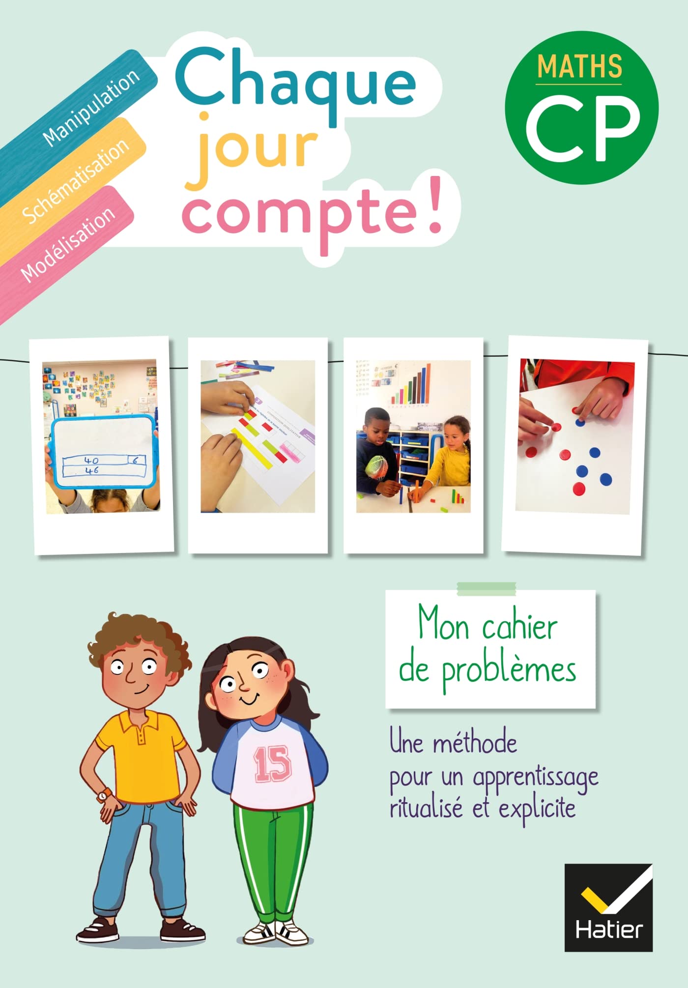 Chaque jour compte - Maths CP Ed. 2022 - Cahier de problèmes 9782401085473