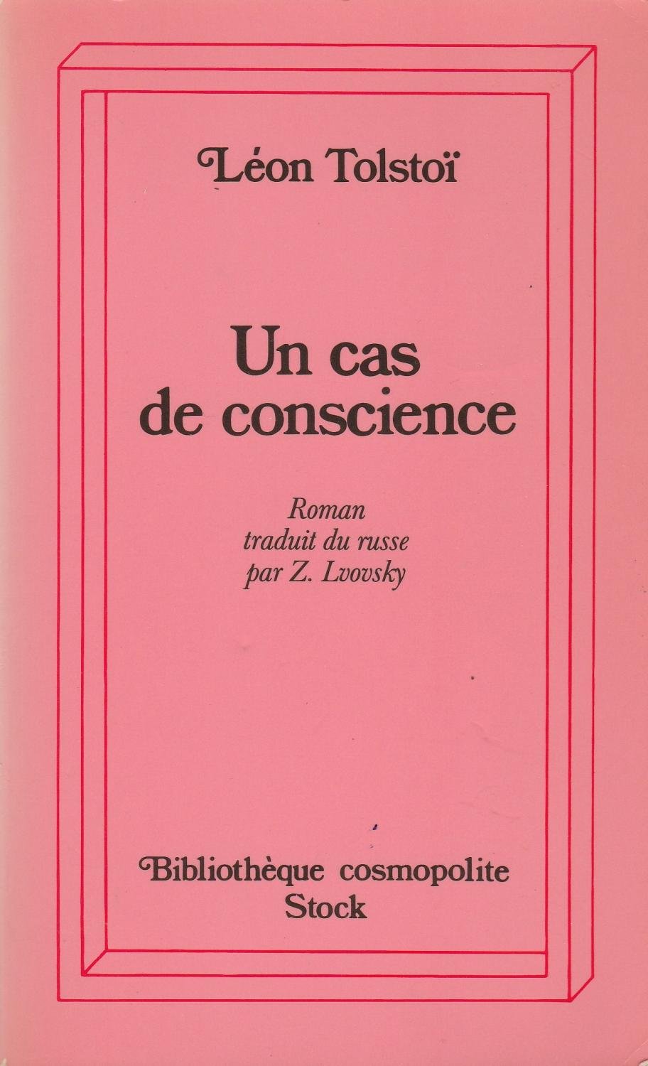 Un cas de conscience 9782234010826