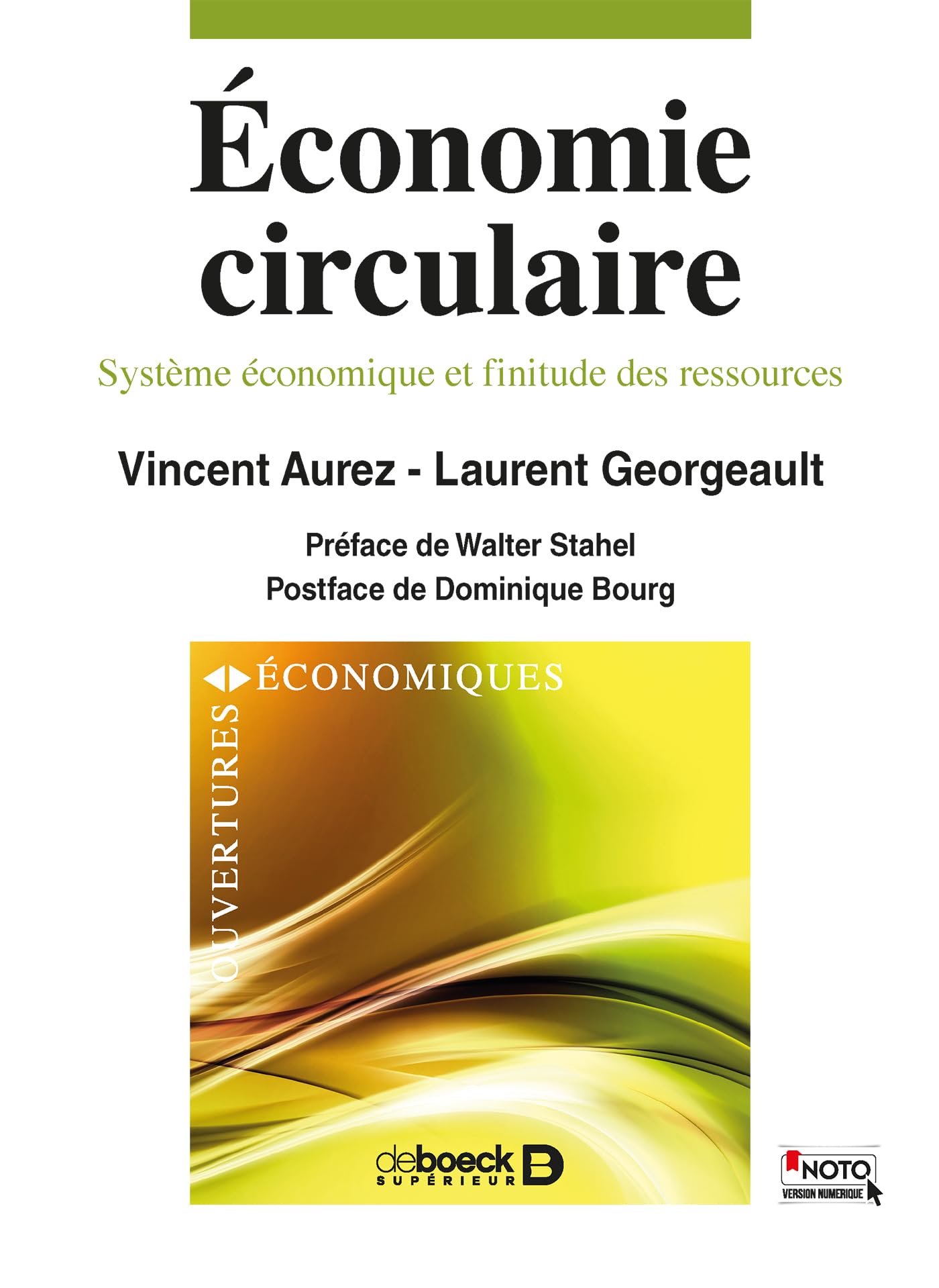 Économie circulaire: Système économique et finitude des ressources 9782807301481
