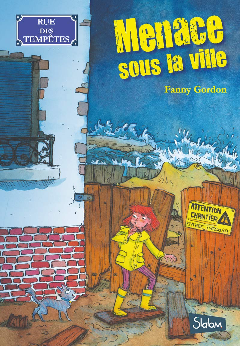 Rue des tempêtes (T1) : Menace sous la ville - Lecture roman jeunesse policier - Dès 8 ans (1) 9782375541364