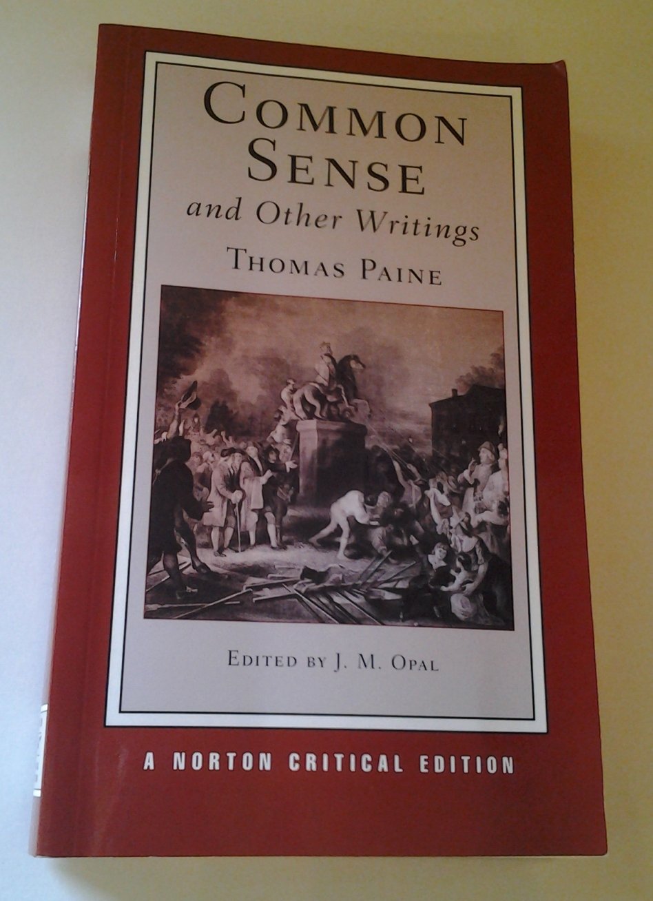 Common Sense and Other Writings: Authoritative Texts, Contexts, Interpretations 9780393978704
