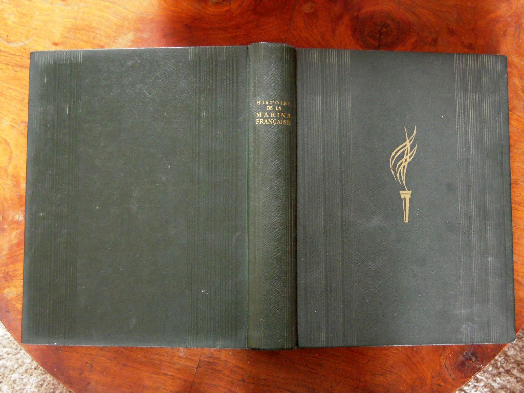 Histoire de la marine française. p., flammarion, 1956, in-4, cart. vert foncé, 440 pp.