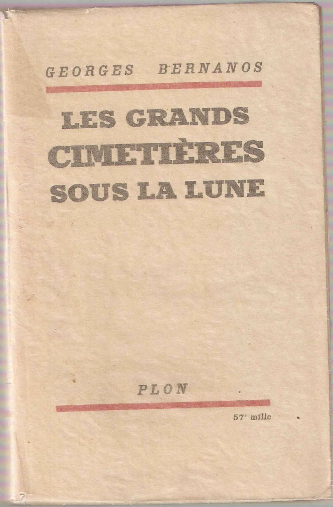 Les Grands cimetières sous la Lune