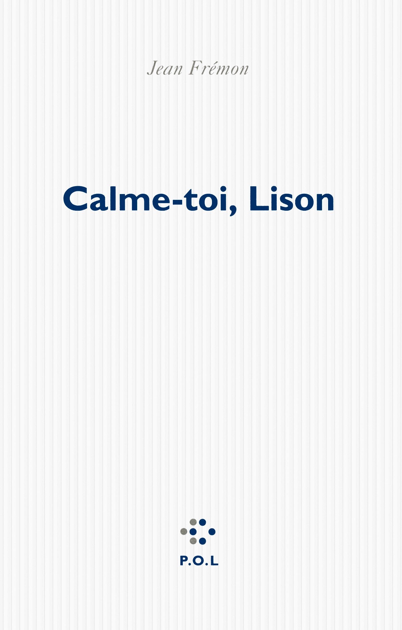 Calme-toi, Lison 9782818038246