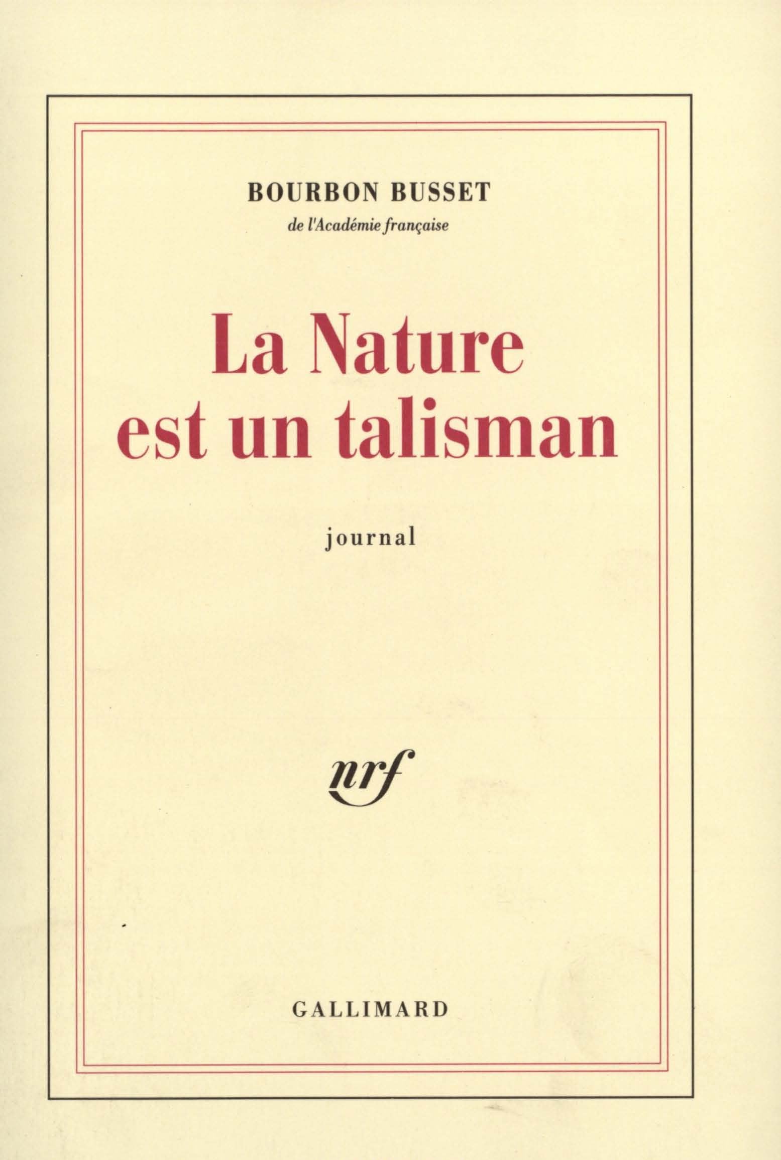 La Nature est un talisman 9782070209385