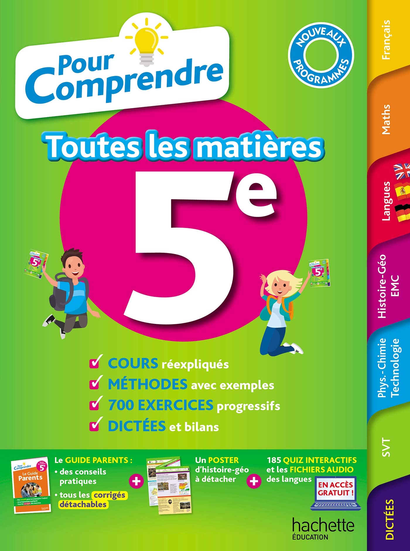 Toutes les matières 5e 9782017081609