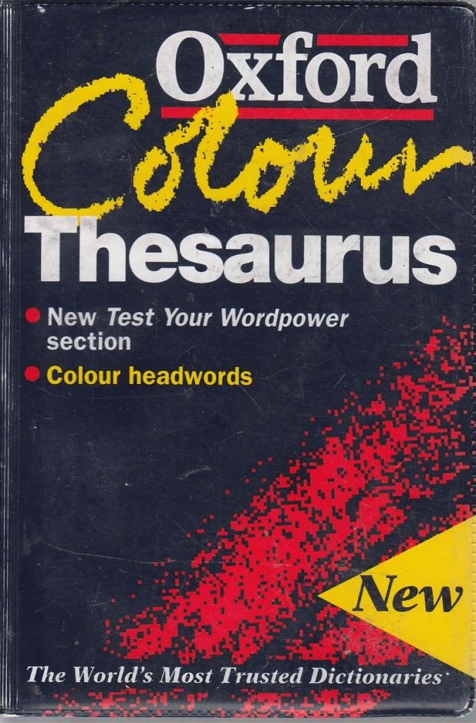 Oxford Colour Thesaurus 9780198601951