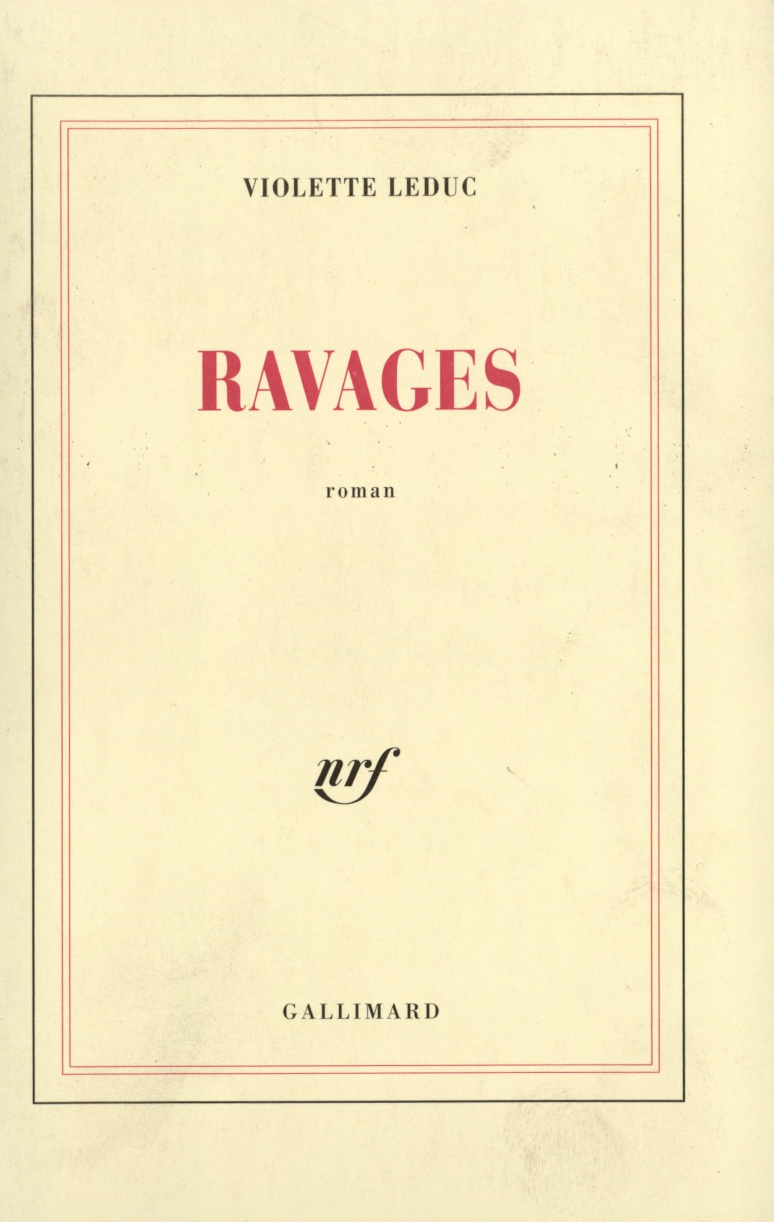 Ravages 9782070238330