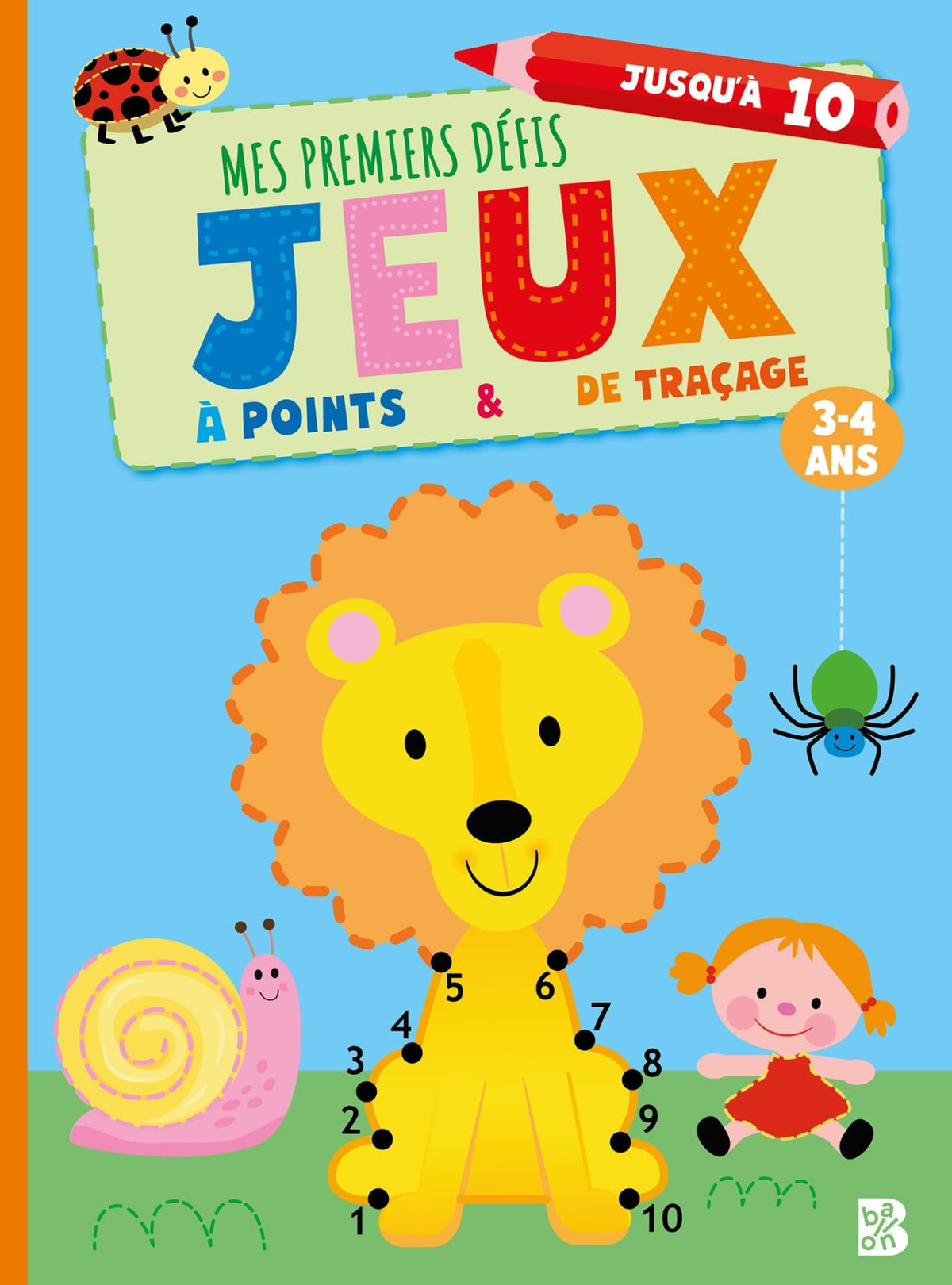 Mes premiers défis - Jeux à points & de traçage 3-4 ans 9789403245256