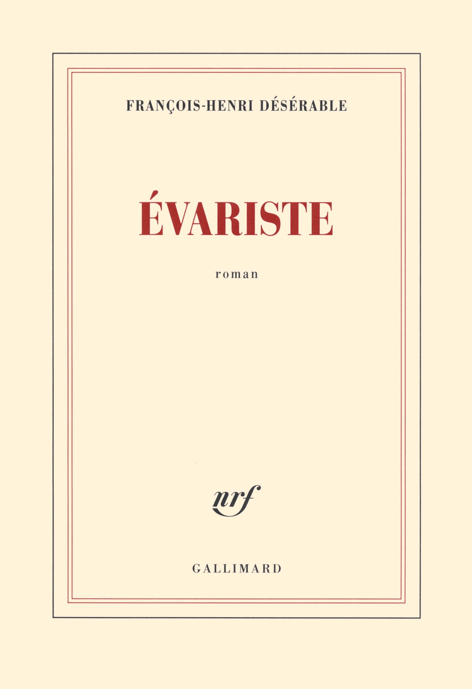 Évariste 9782070147045