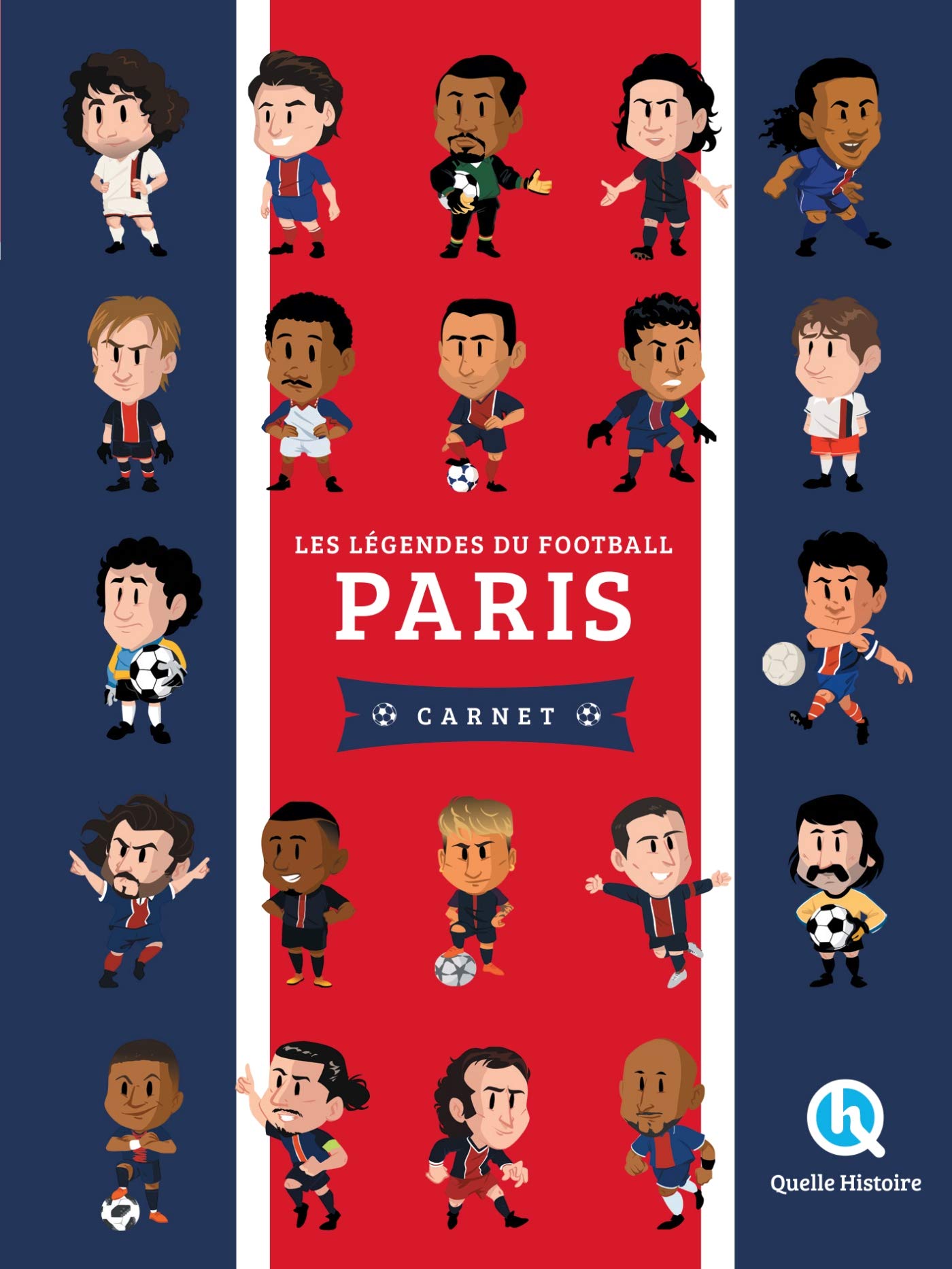 Les légendes du football Paris 9782371045255