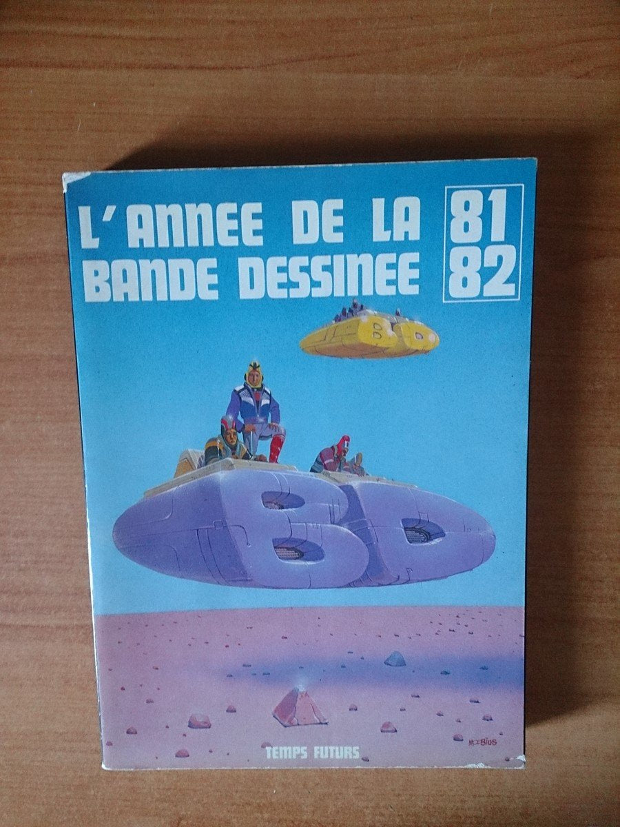 L'Année de la Bande Dessinée 81-82 - couverture Moebius 9782866070038