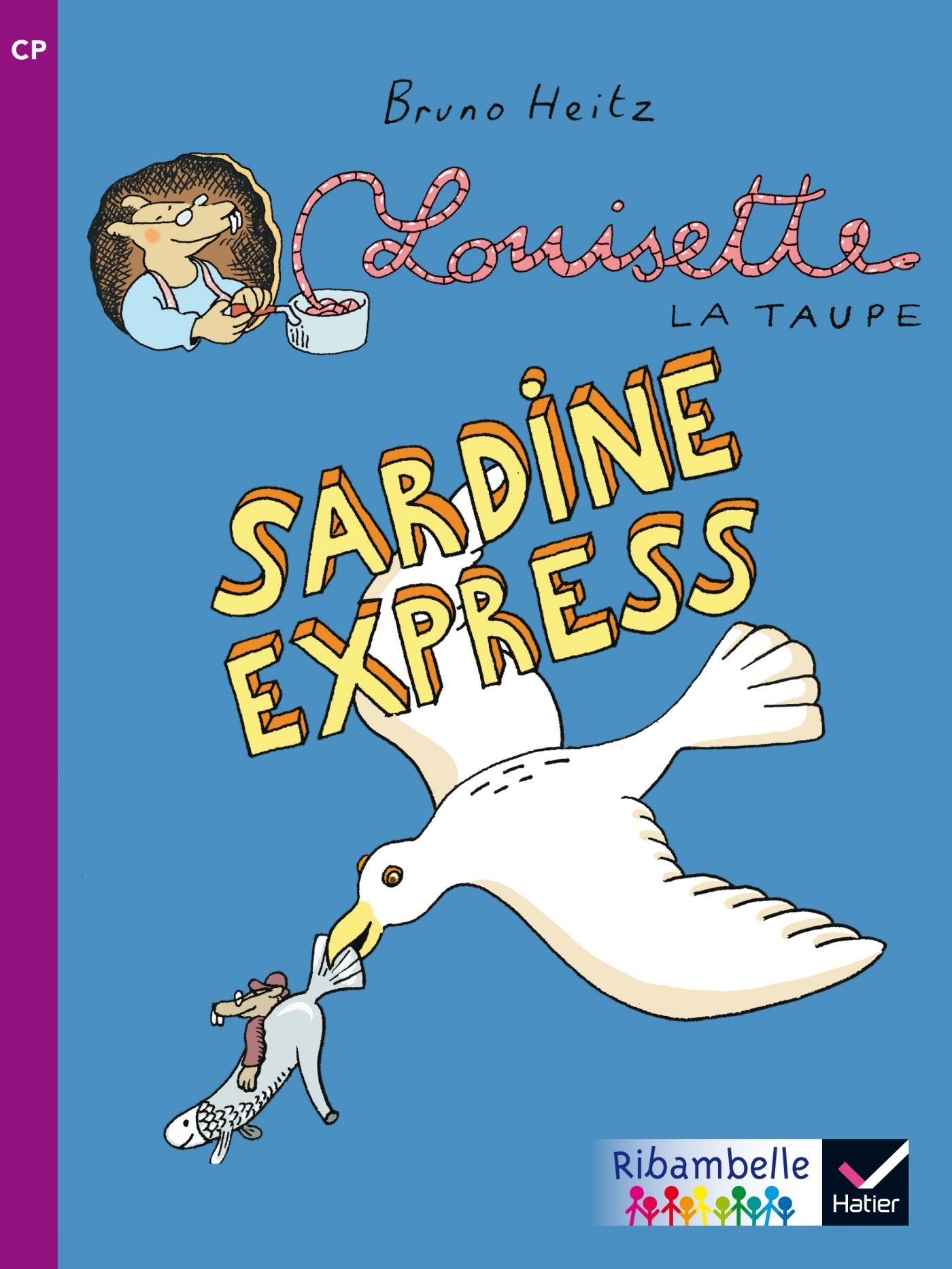 Ribambelle CP série violette éd. 2014 - Sardine express - Album BD 6 9782218973154
