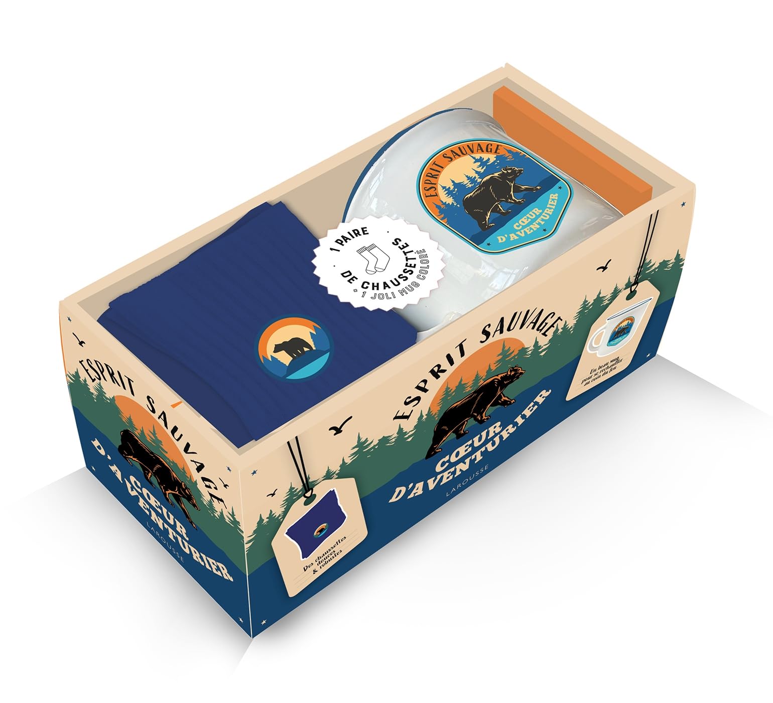 Esprit sauvage coeur d'aventurier 9782036077423