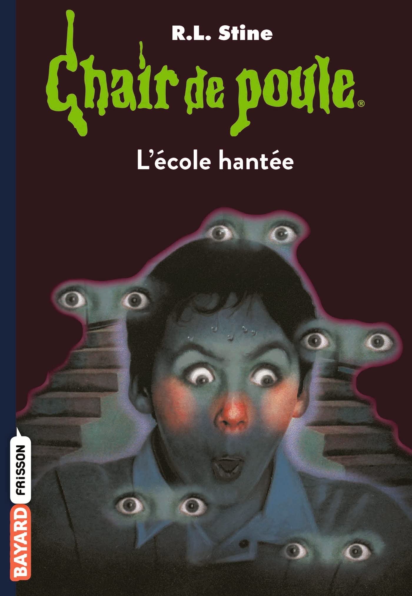 Chair de poule , Tome 47: L'école hantée 9782747033091