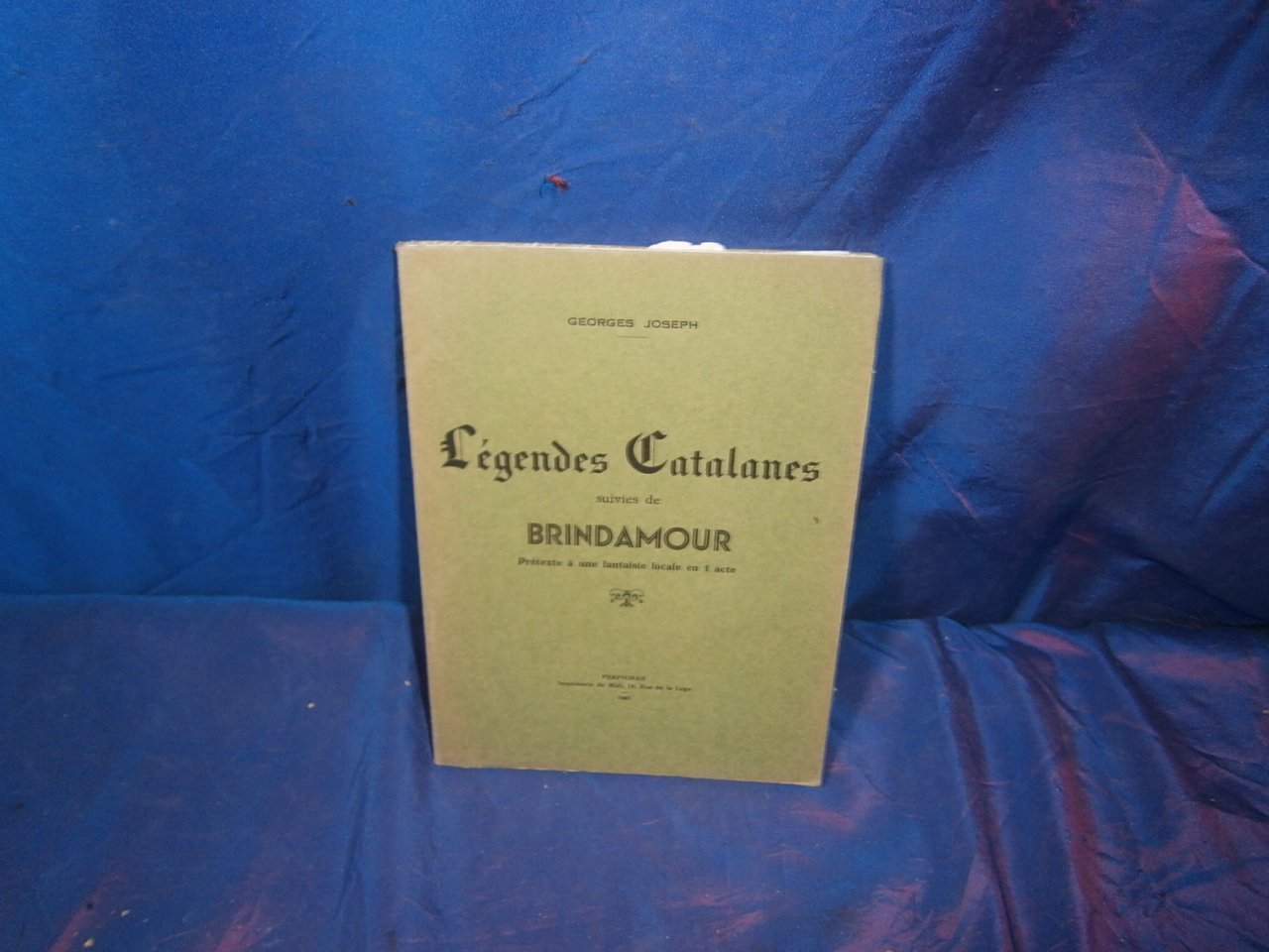 Legendes catalanes suivies de brindamour