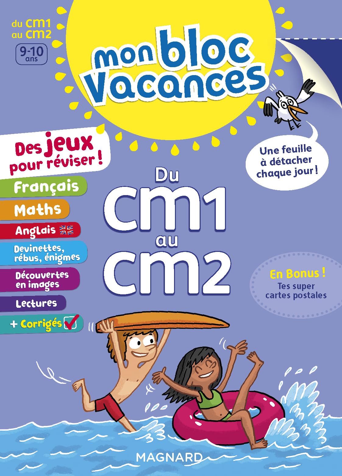 Mon Bloc Vacances : Du CM1 au CM2- Cahier de vacances 9782210759015