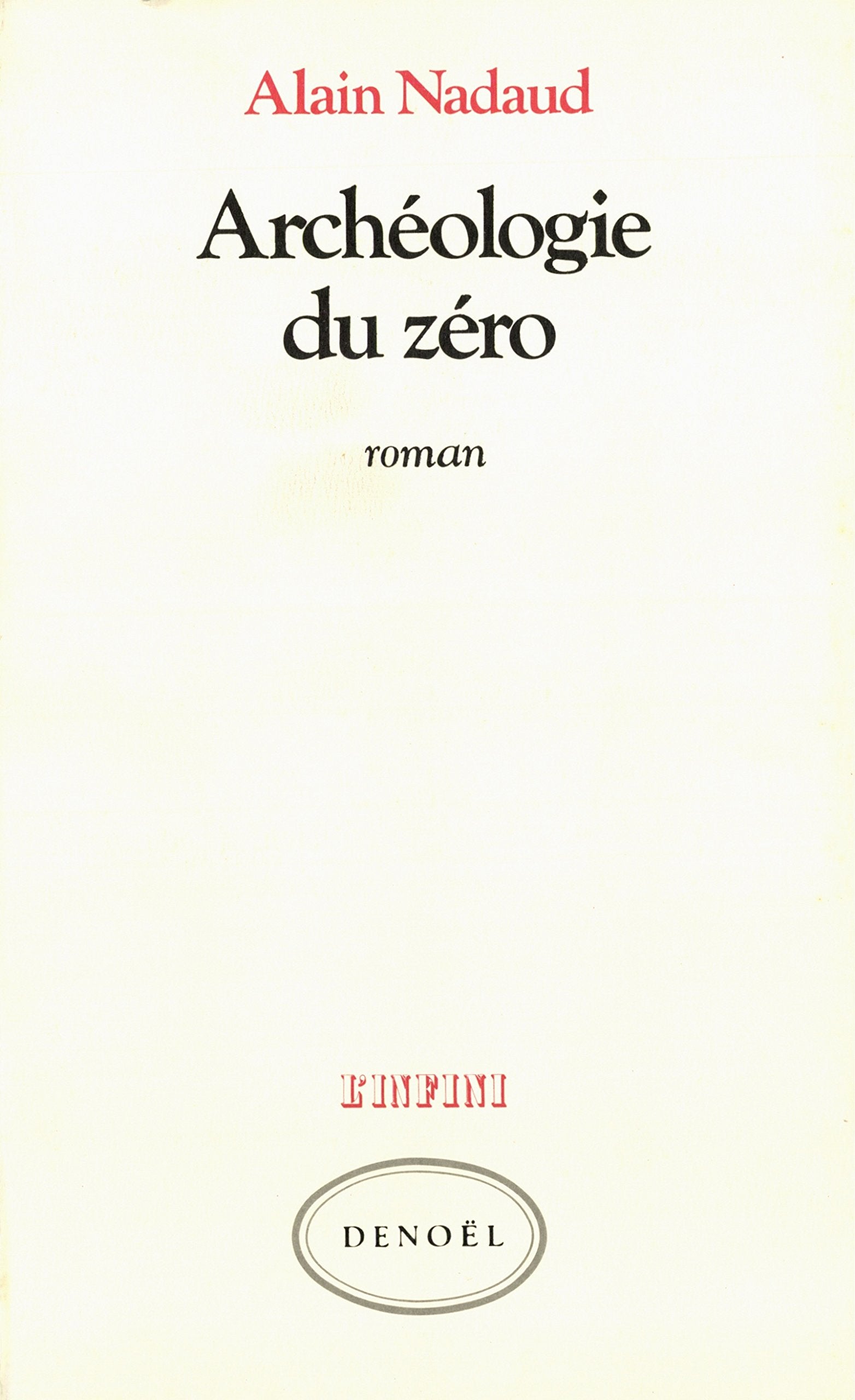 Archéologie du zéro 9782207229781