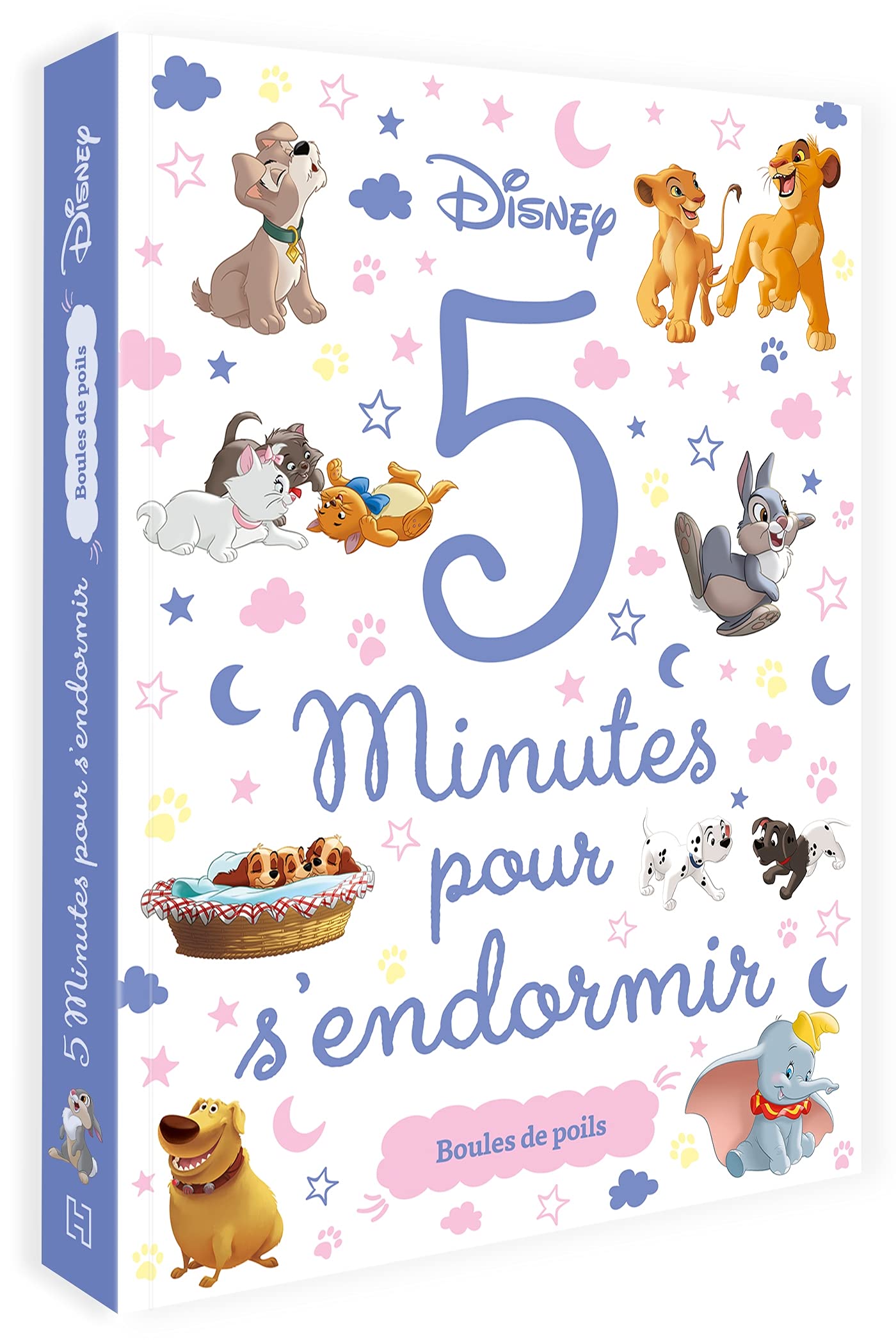 DISNEY CLASSIQUES - 5 Minutes pour s'endormir - Boules de poils 9782012048720