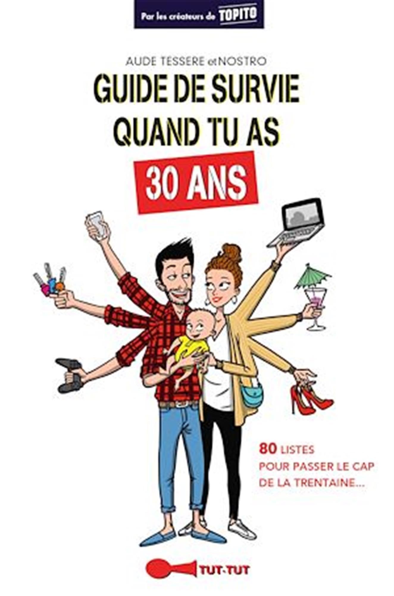 Guide de survie dans tu as 30 ans: 80 listes pour passer le cap de la trentaine ... 9782367041704