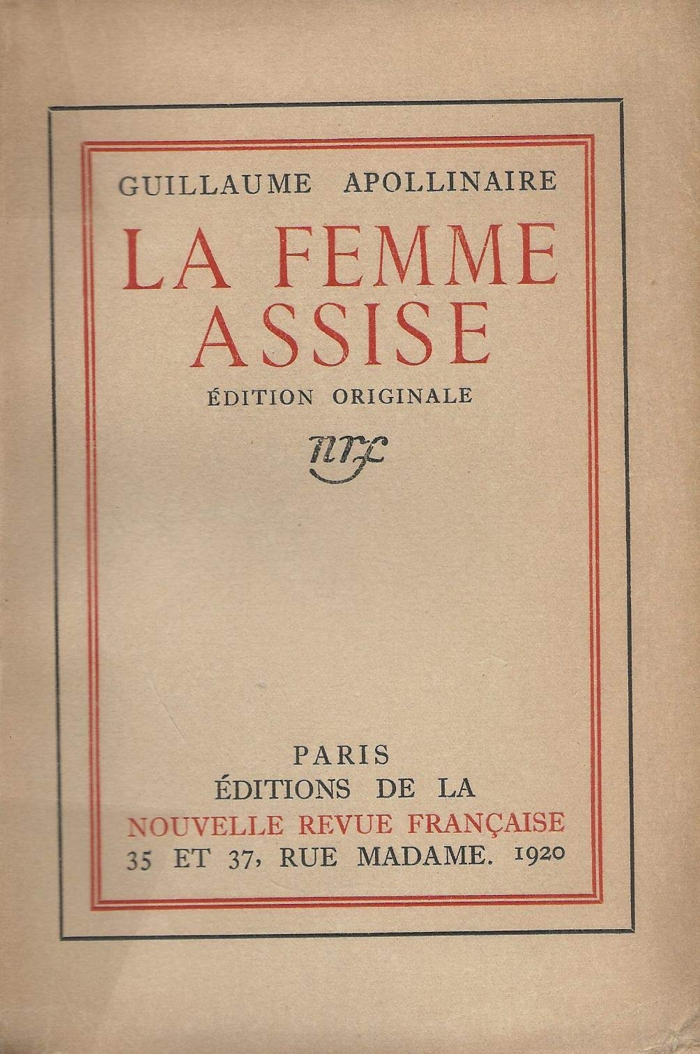 La Femme assise 9782070202058