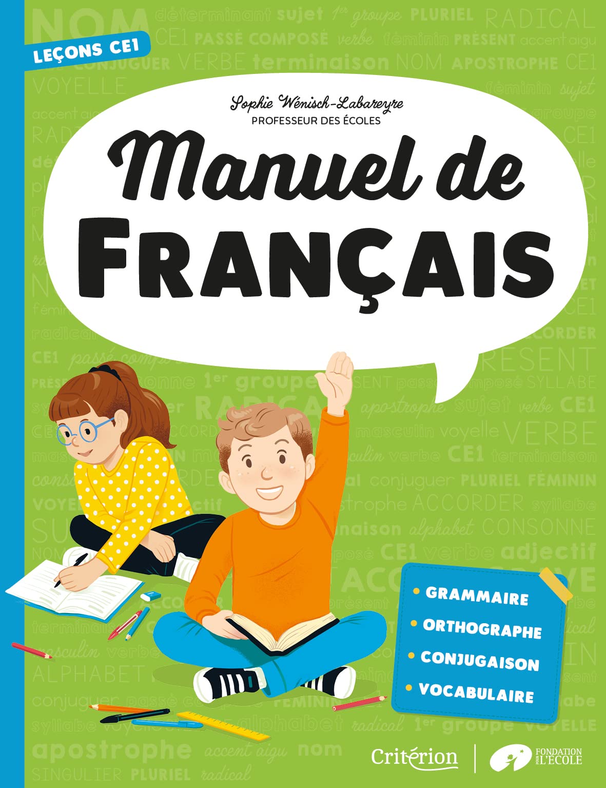 Manuel de français - Leçons CE1 9782741302490